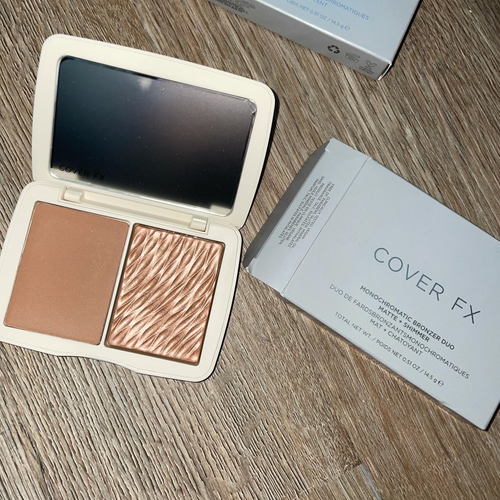 COVER FX monochromatic bronzer duo